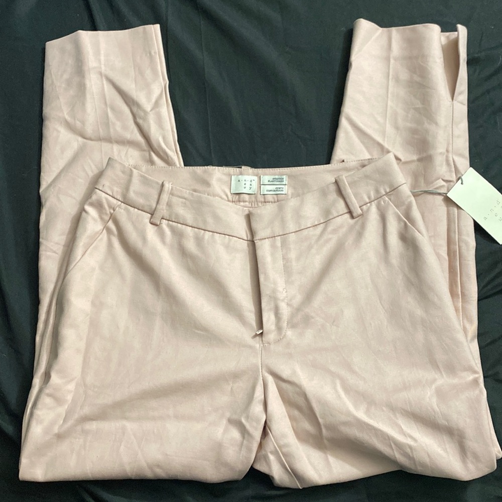 A new day - Smoked Pink Stretch, Curvy Pants